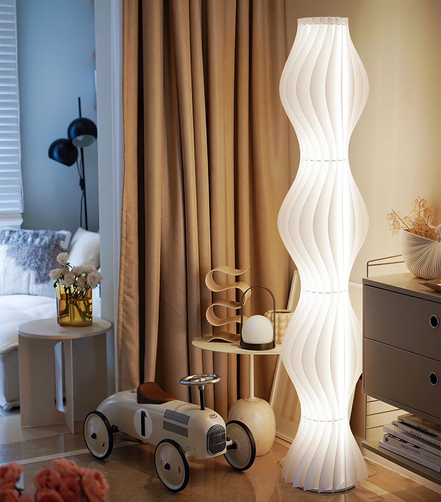 Vapor Floor Lamp - Modern LED Indoor Lighting Fixture