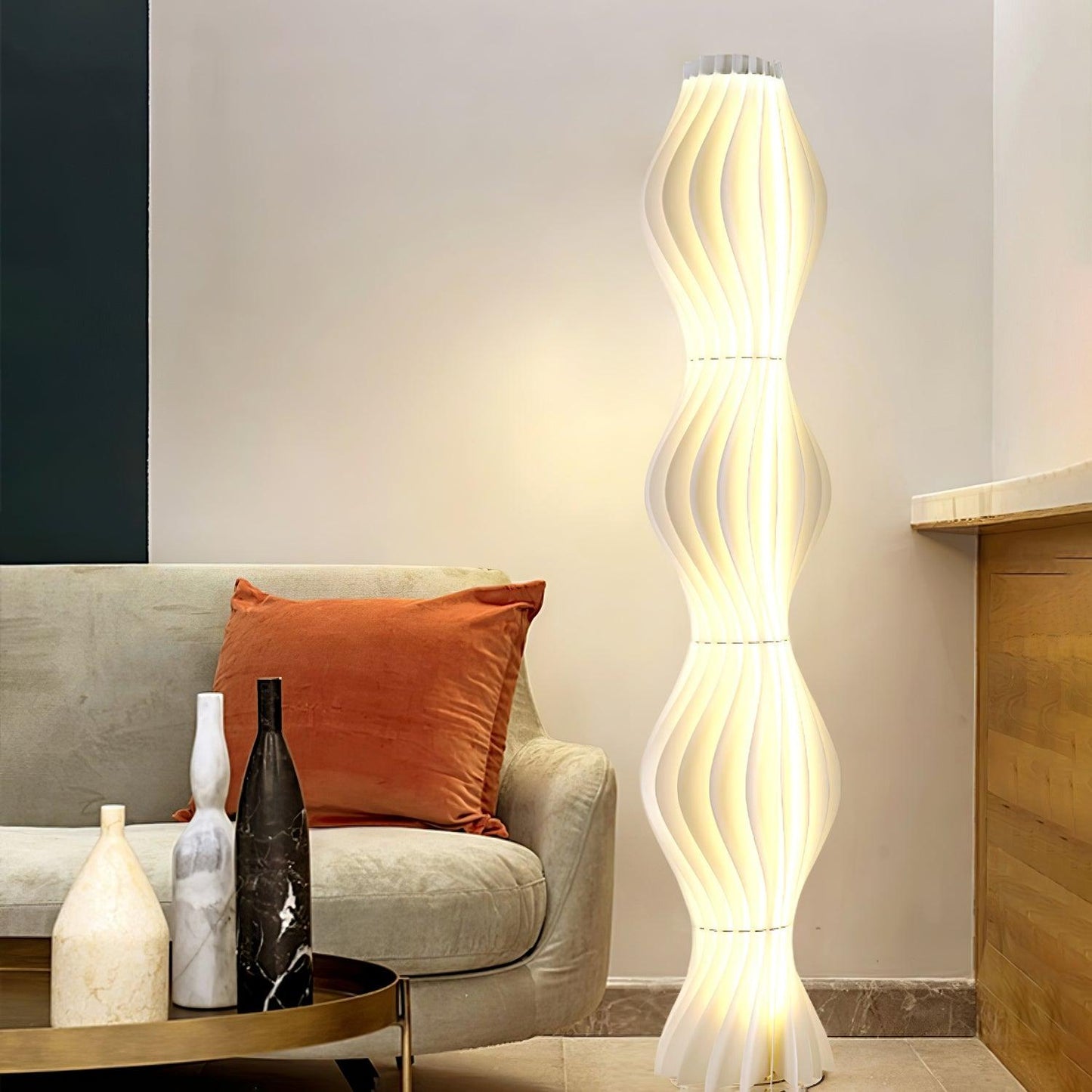 Vapor Floor Lamp - Modern LED Indoor Lighting Fixture
