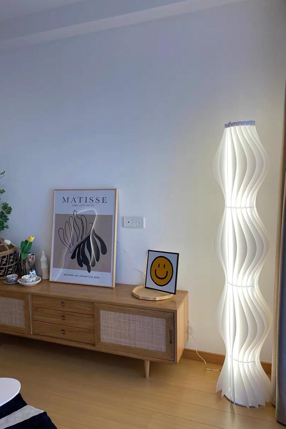 Vapor Floor Lamp - Modern LED Indoor Lighting Fixture