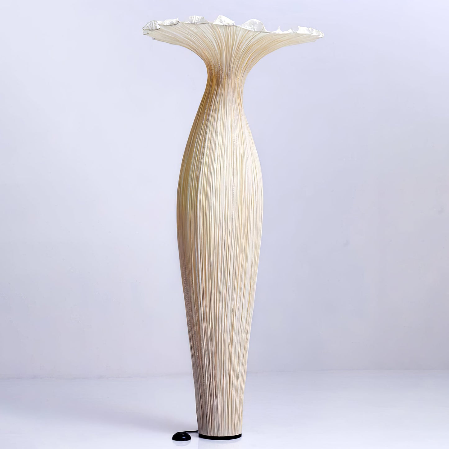 Vase Fabric Floor Lamp with Integrated LED - Indoor Use