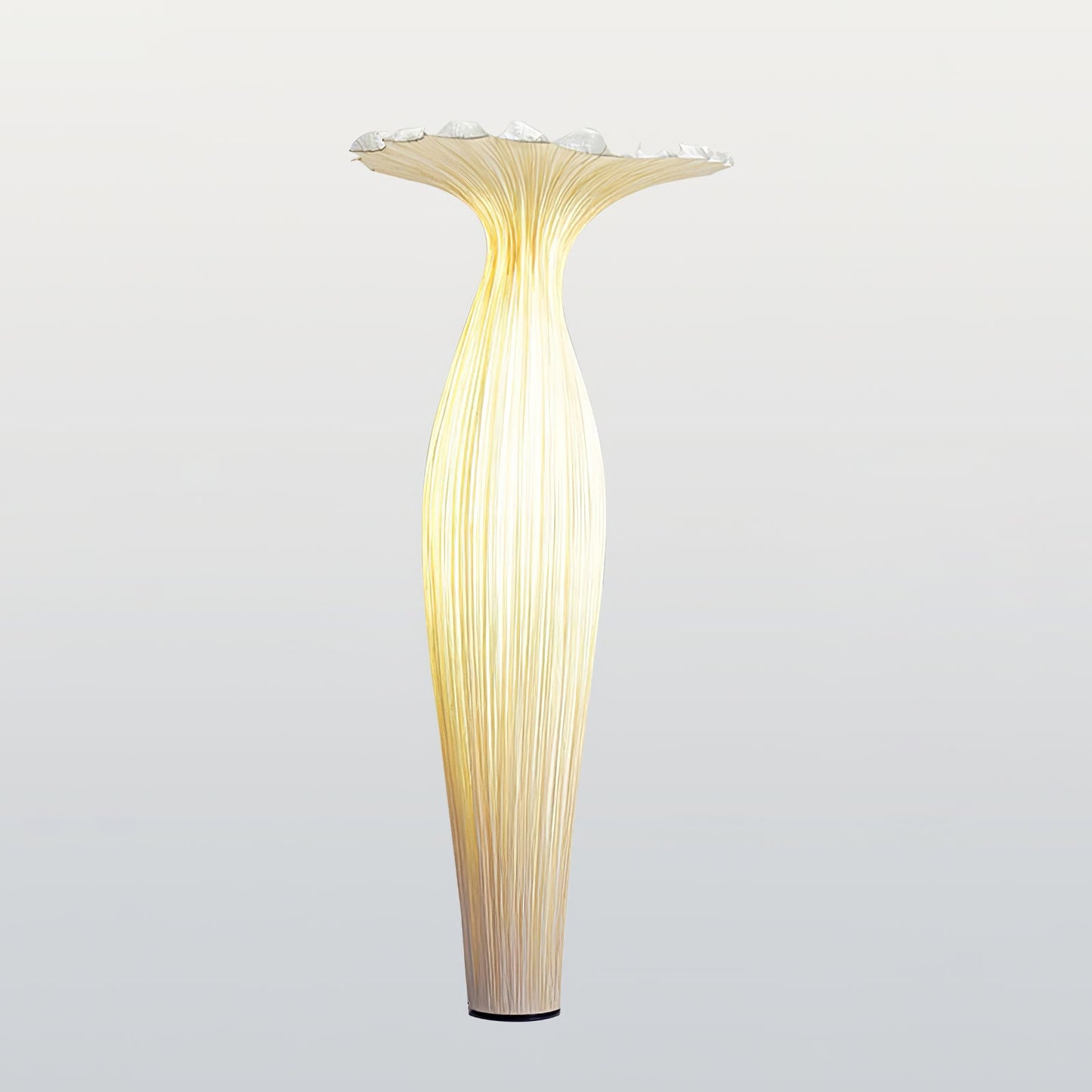 Vase Fabric Floor Lamp with Integrated LED - Indoor Use