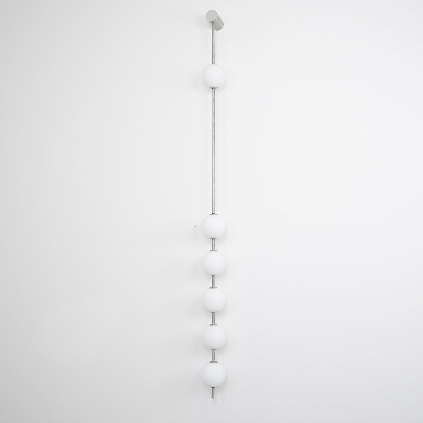Vertical Balls Wall Lamp - LED Brass Sconce for Indoor Use