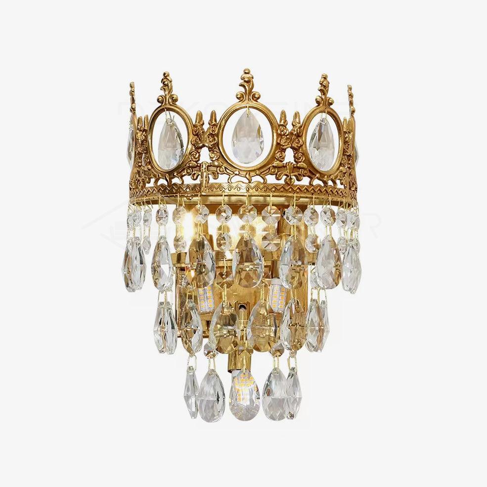 Vintage Crystal Wall Lamp Sconce LED Indoor Lighting