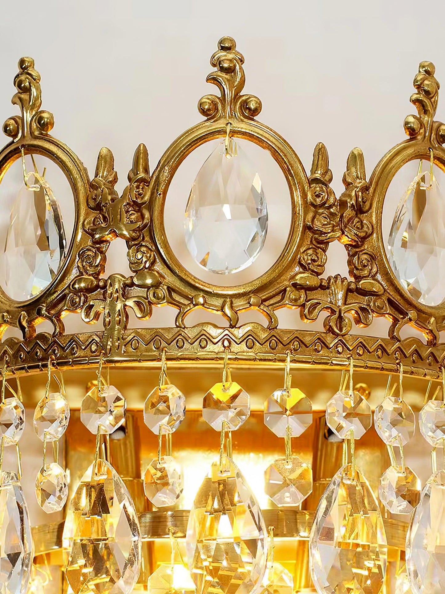 Vintage Crystal Wall Lamp Sconce LED Indoor Lighting