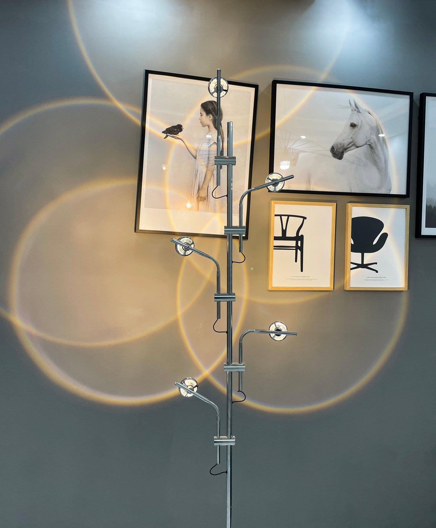 Wa Wa Floor Lamp with Integrated LED - Indoor Lighting Fixture