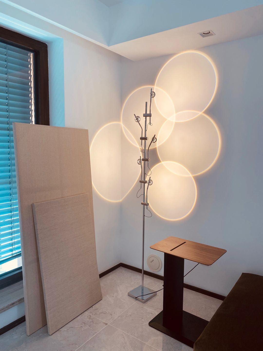 Wa Wa Floor Lamp with Integrated LED - Indoor Lighting Fixture