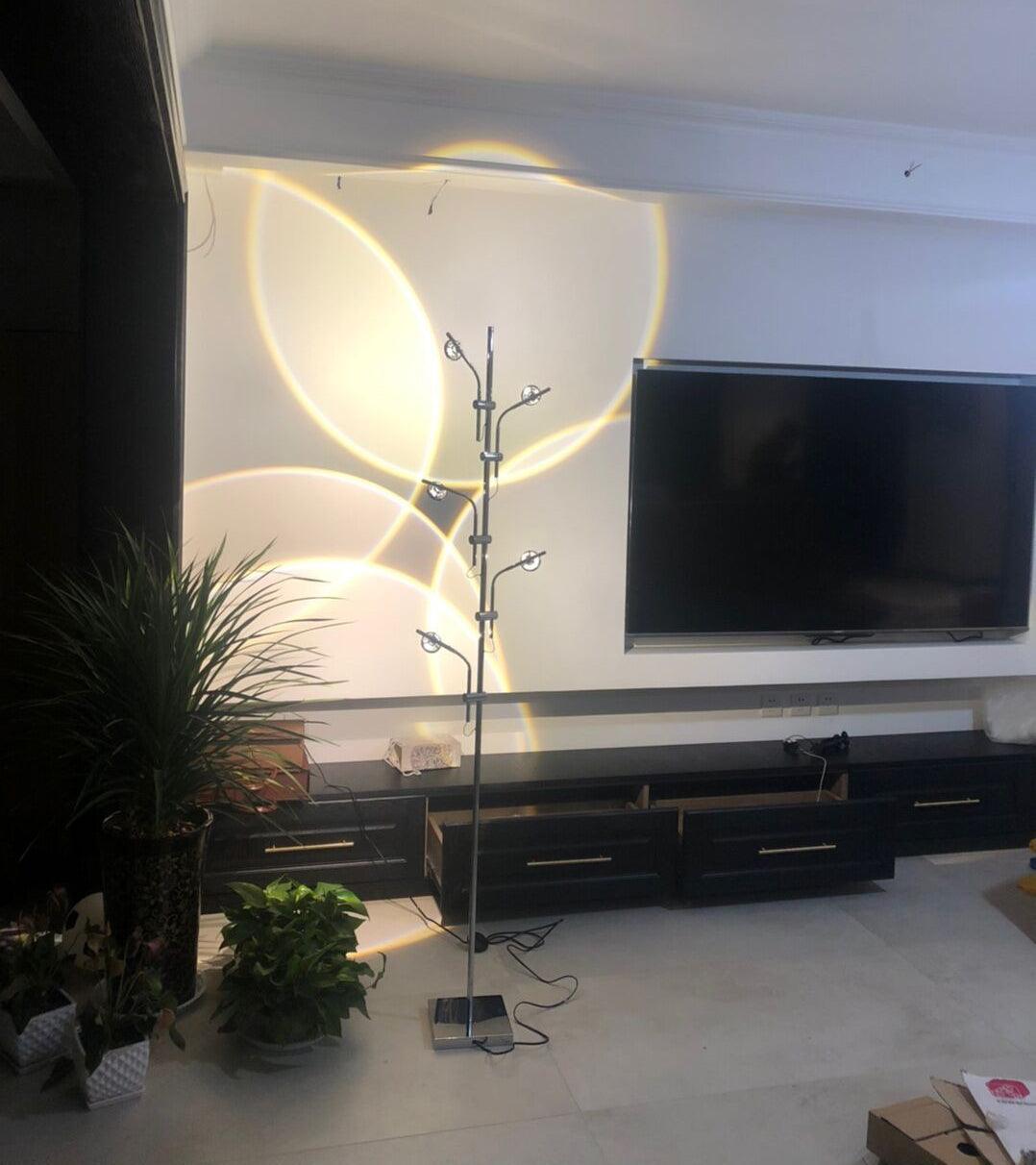 Wa Wa Floor Lamp with Integrated LED - Indoor Lighting Fixture