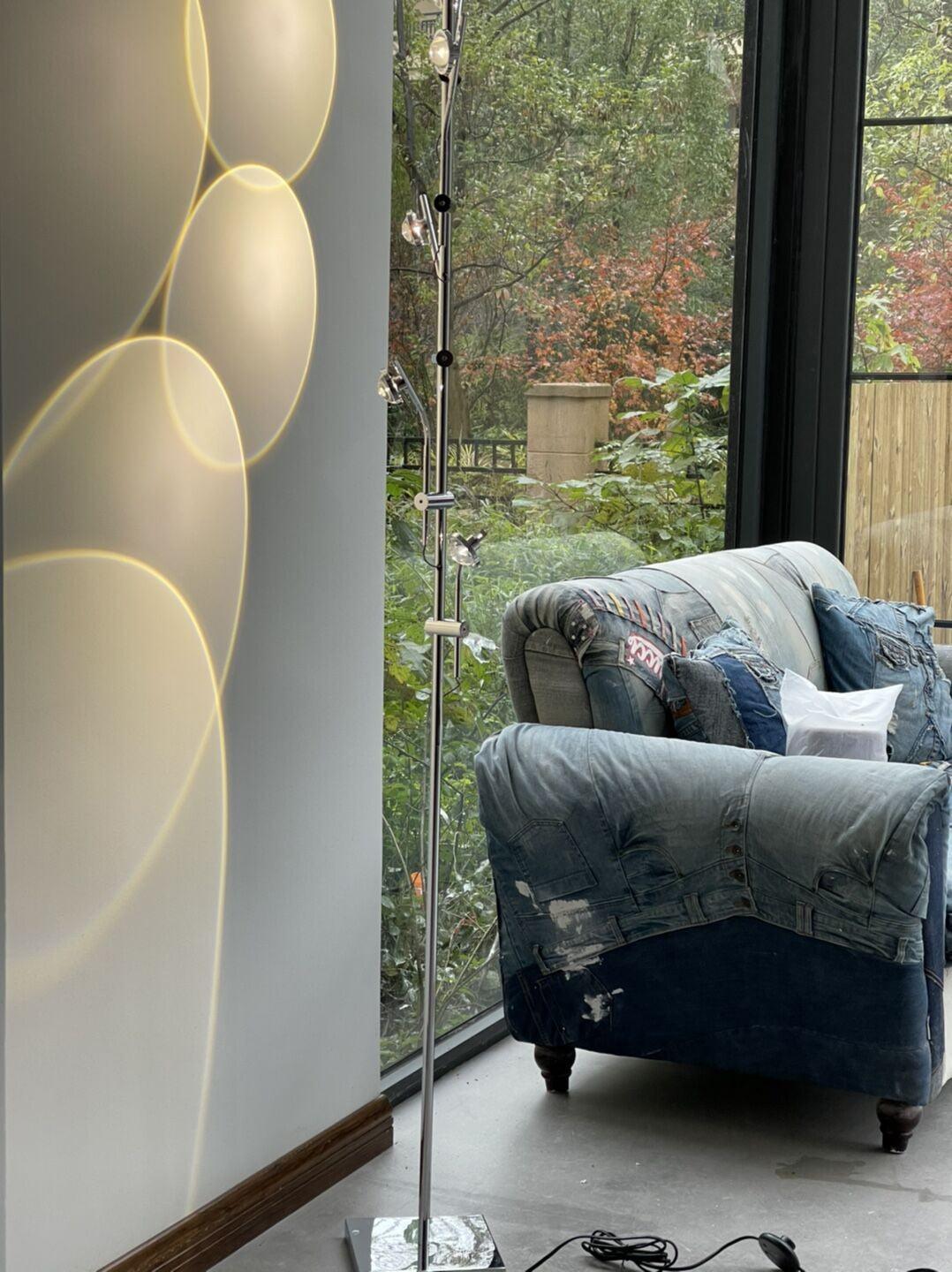 Wa Wa Floor Lamp with Integrated LED - Indoor Lighting Fixture