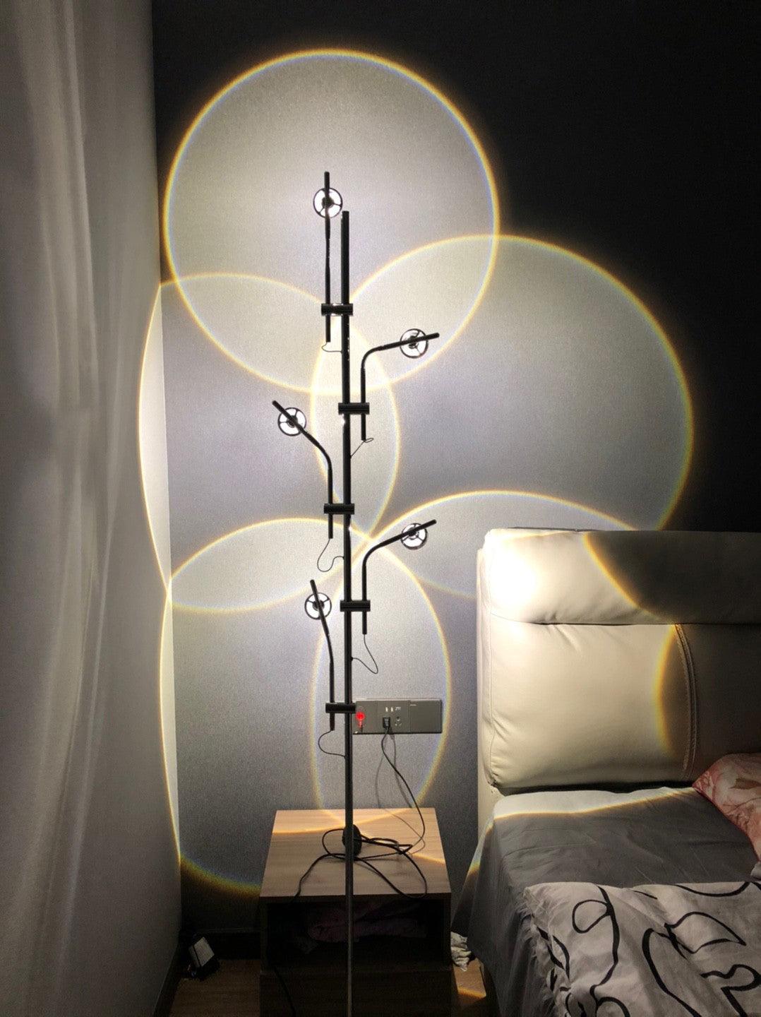 Wa Wa Floor Lamp with Integrated LED - Indoor Lighting Fixture