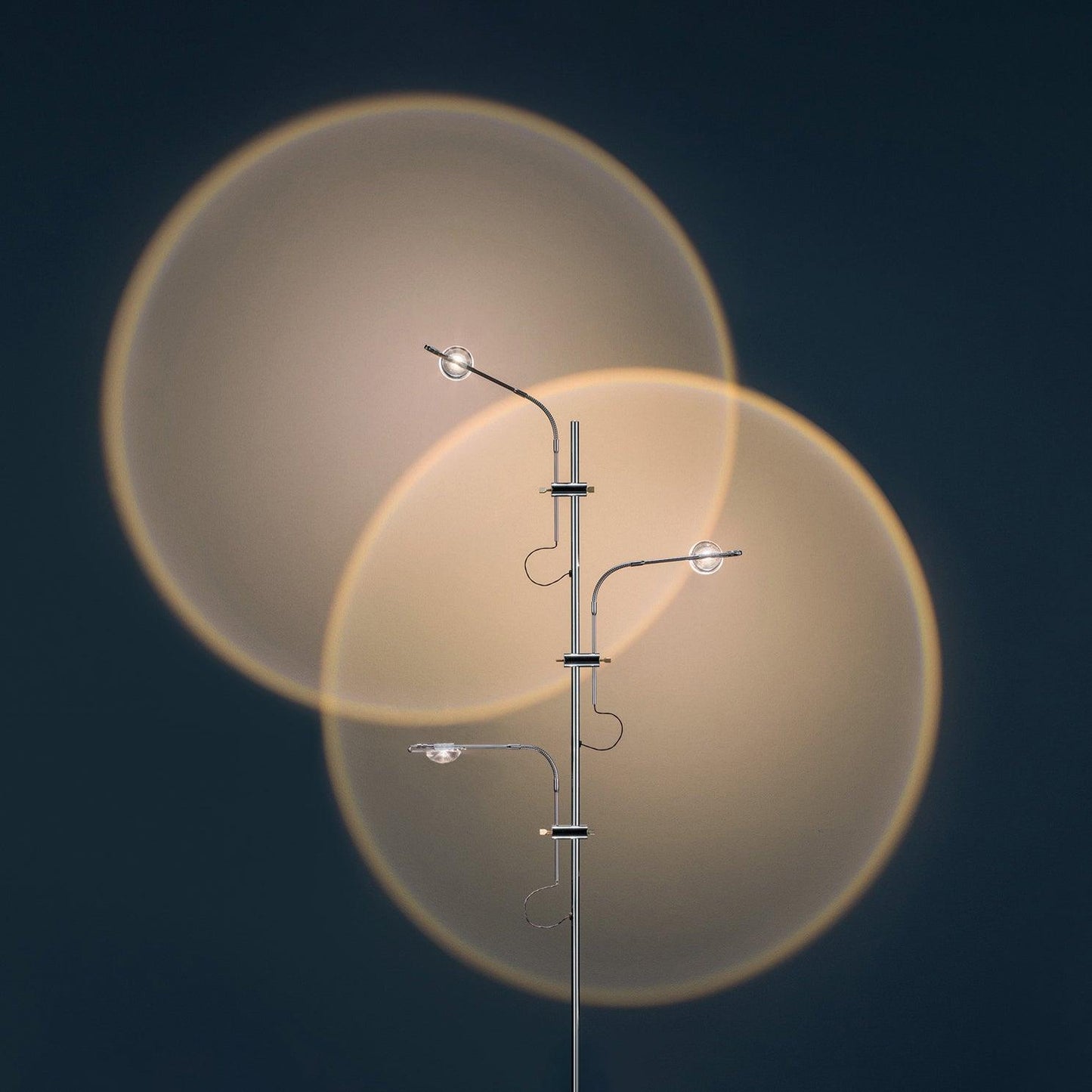 Wa Wa Floor Lamp with Integrated LED - Indoor Lighting Fixture