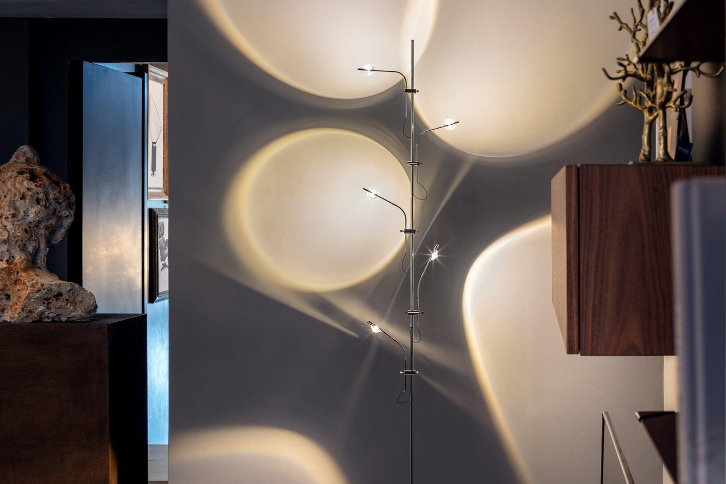 Wa Wa Floor Lamp with Integrated LED - Indoor Lighting Fixture
