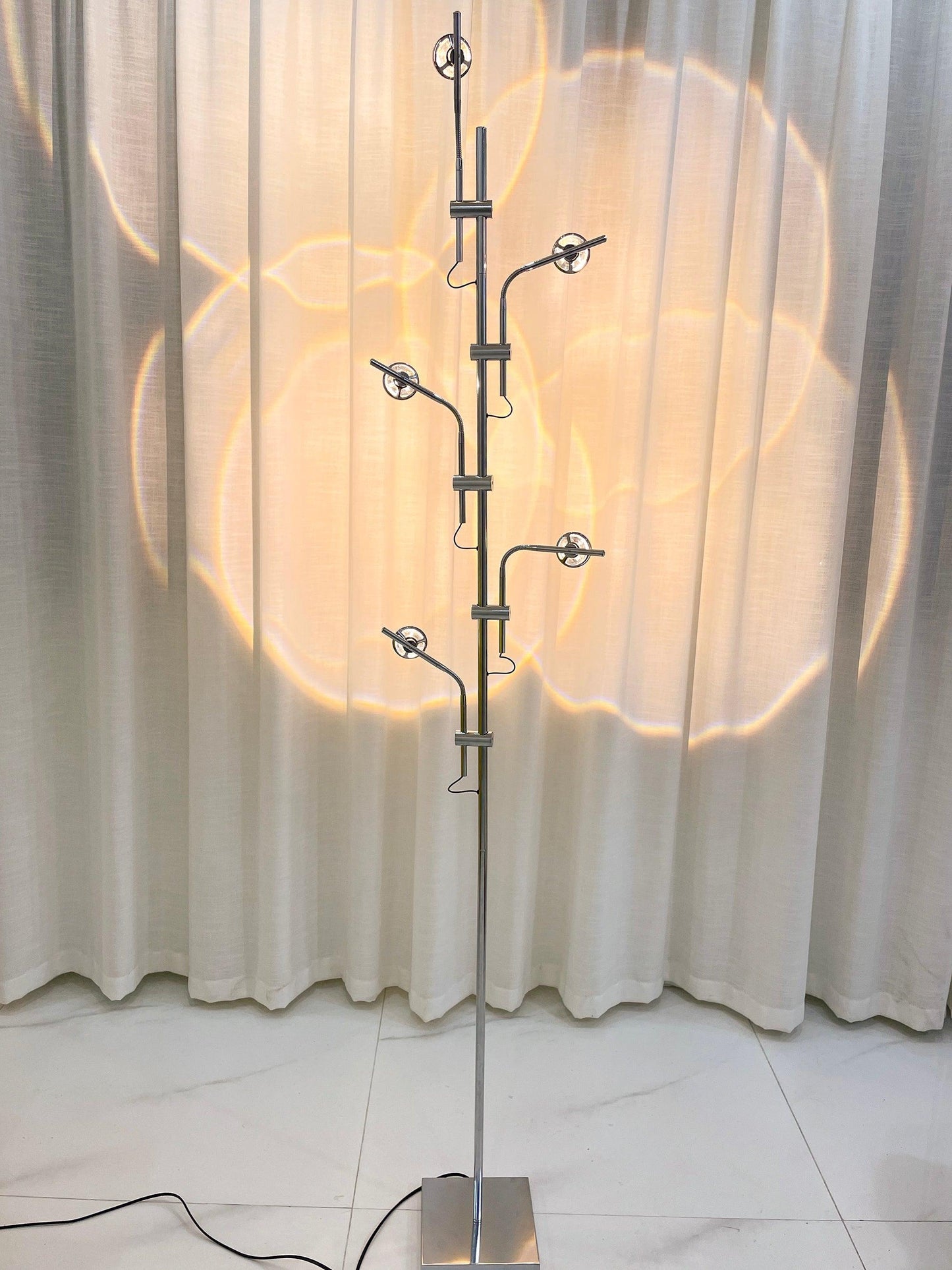 Wa Wa Floor Lamp with Integrated LED - Indoor Lighting Fixture