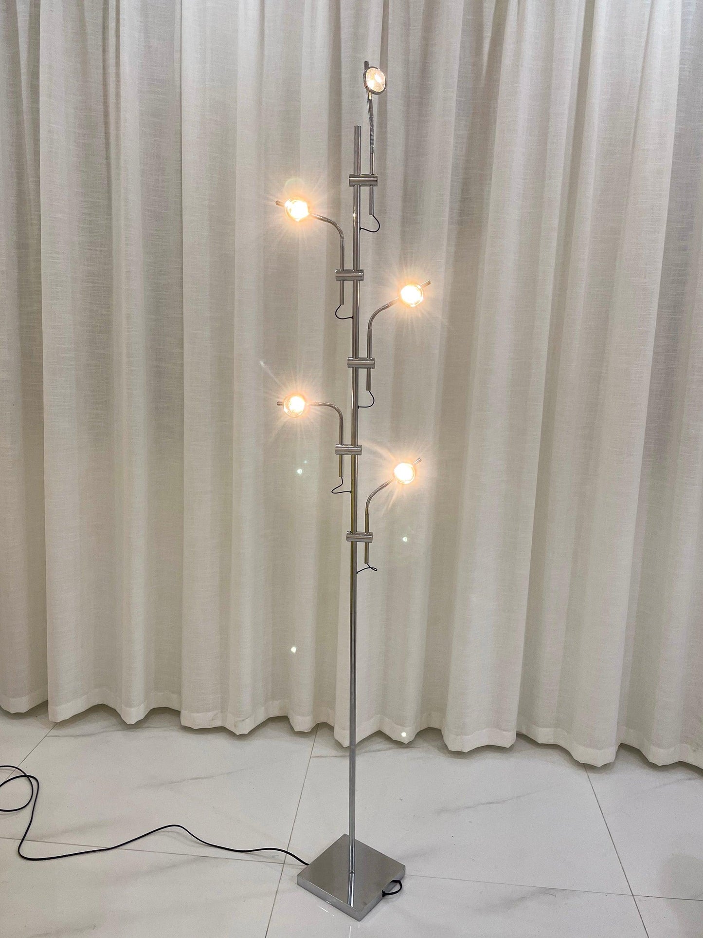 Wa Wa Floor Lamp with Integrated LED - Indoor Lighting Fixture