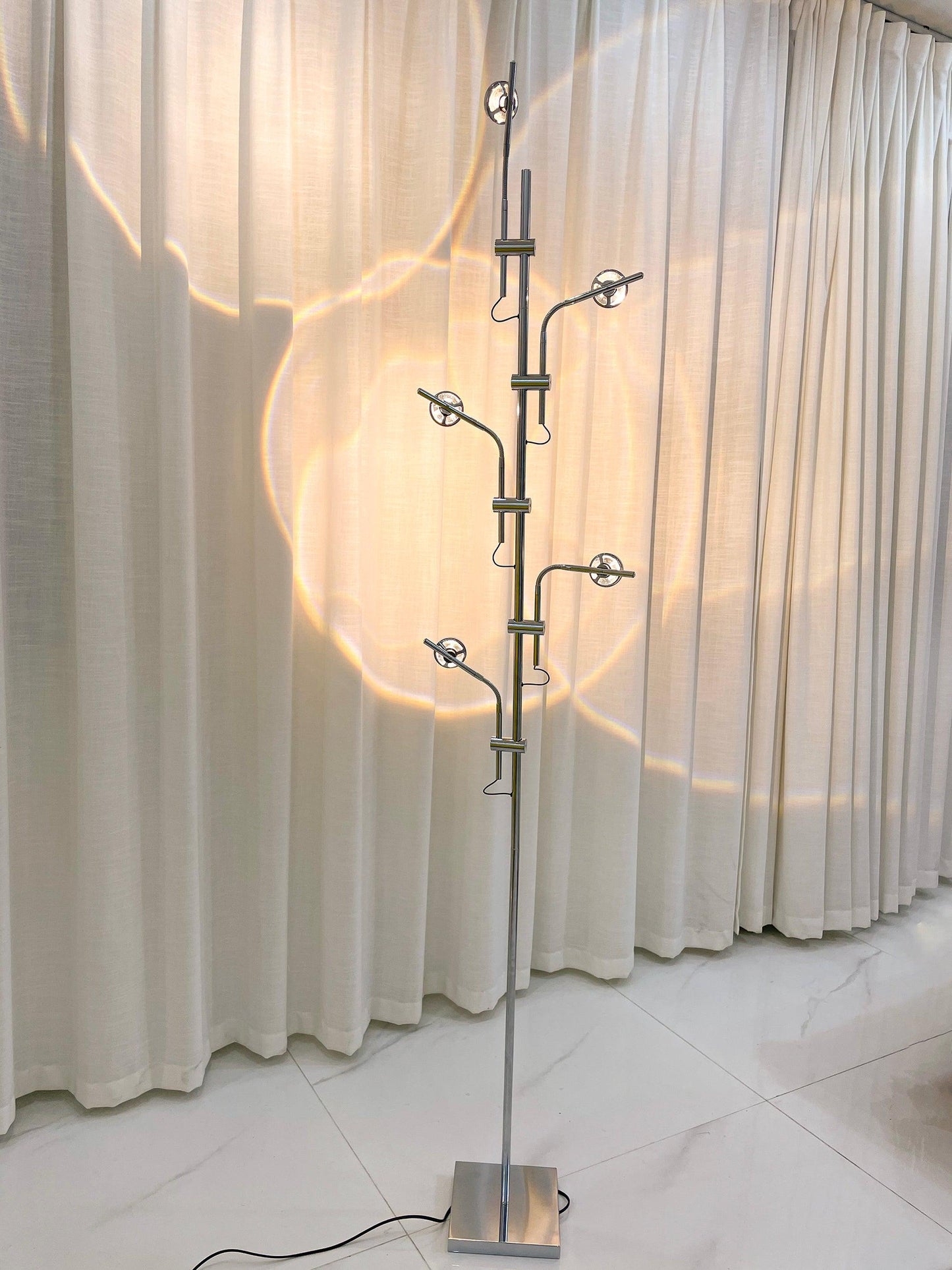Wa Wa Floor Lamp with Integrated LED - Indoor Lighting Fixture