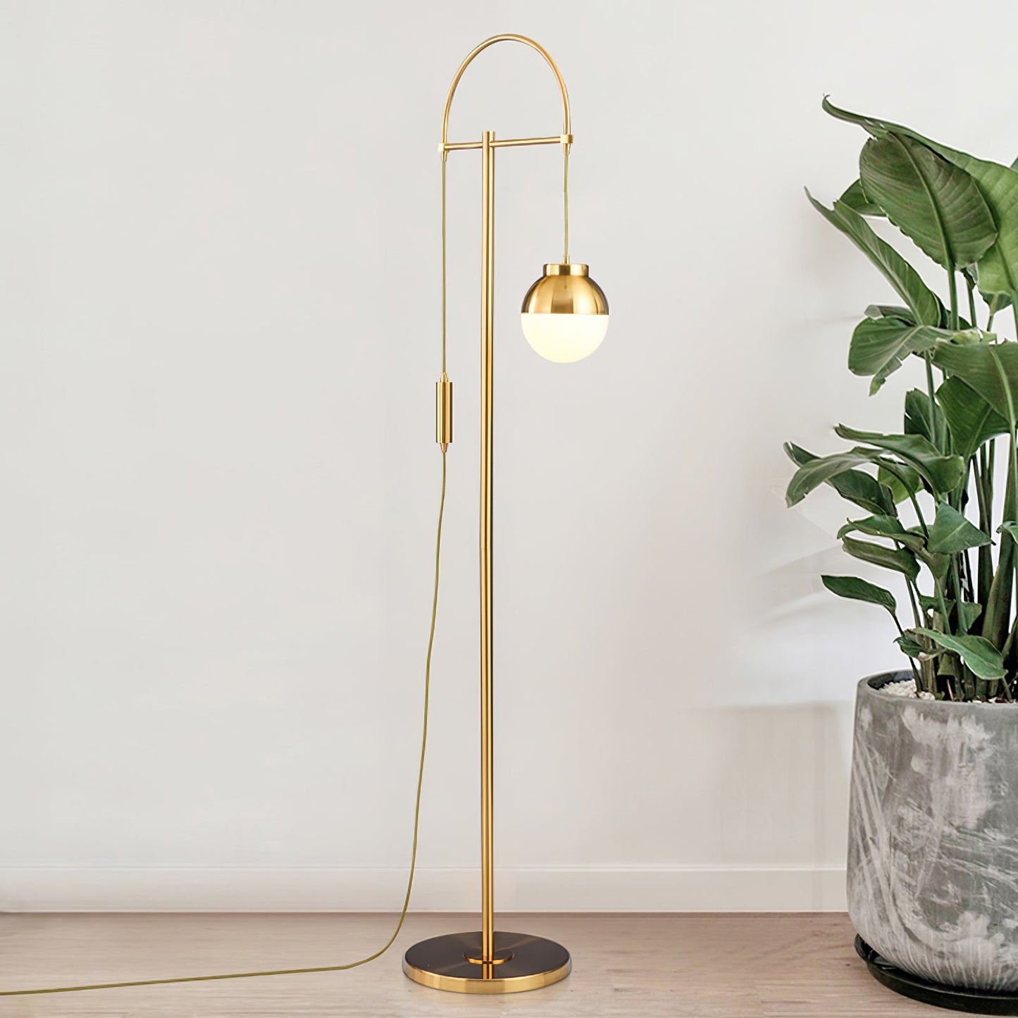 Waterloo Floor Lamp - Modern Arc Design LED Lighting