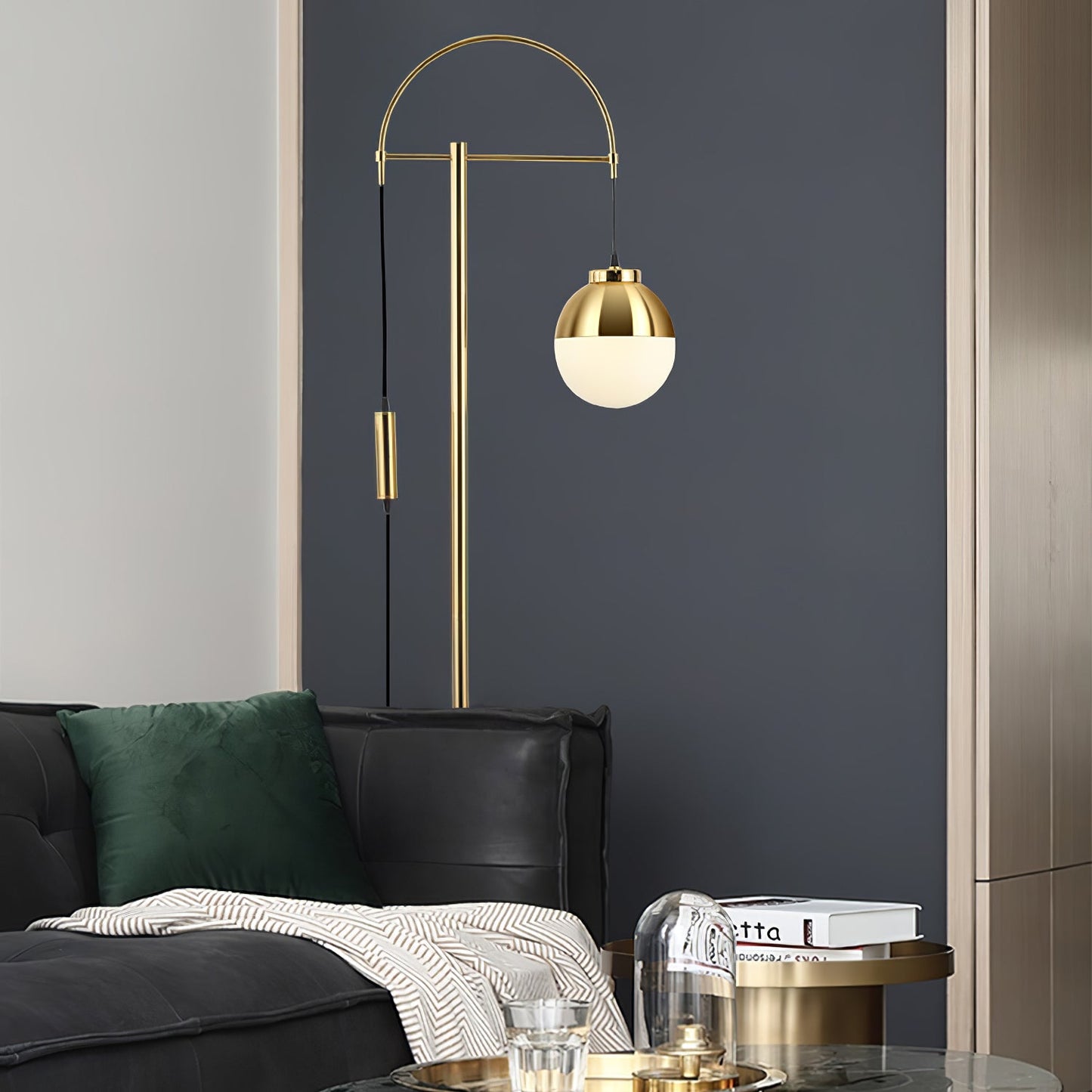 Waterloo Floor Lamp - Modern Arc Design LED Lighting