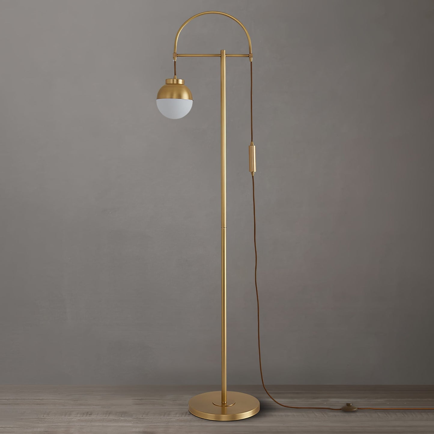 Waterloo Floor Lamp - Modern Arc Design LED Lighting