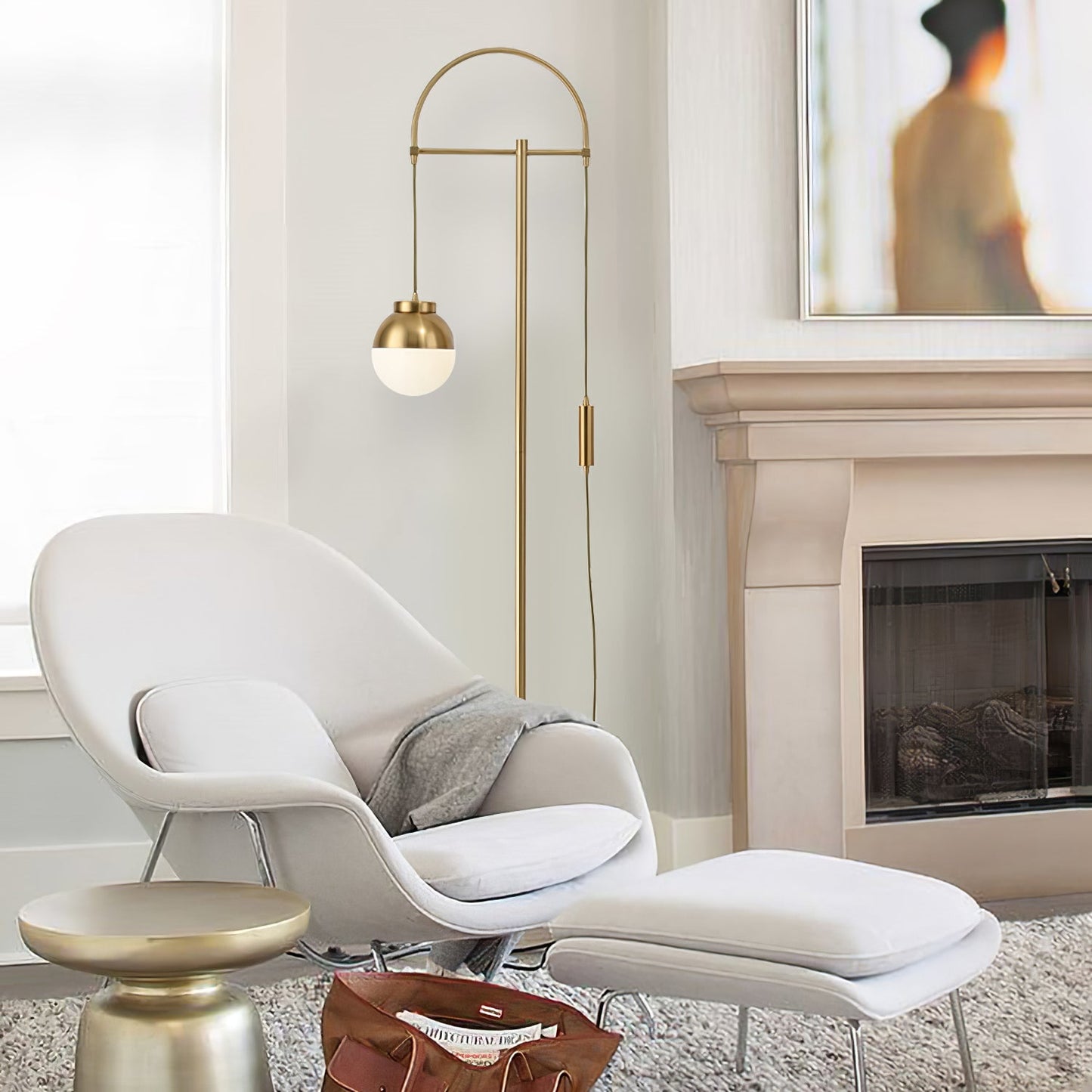 Waterloo Floor Lamp - Modern Arc Design LED Lighting