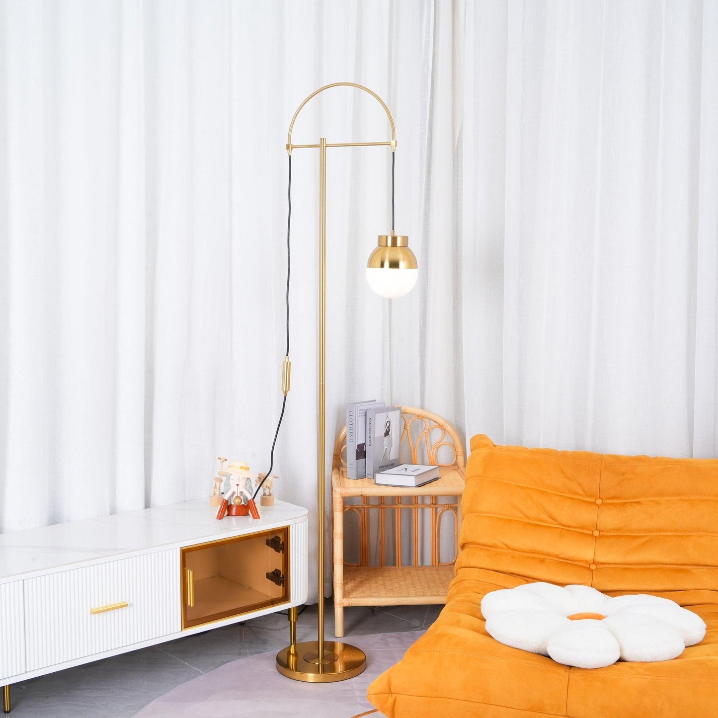 Waterloo Floor Lamp - Modern Arc Design LED Lighting