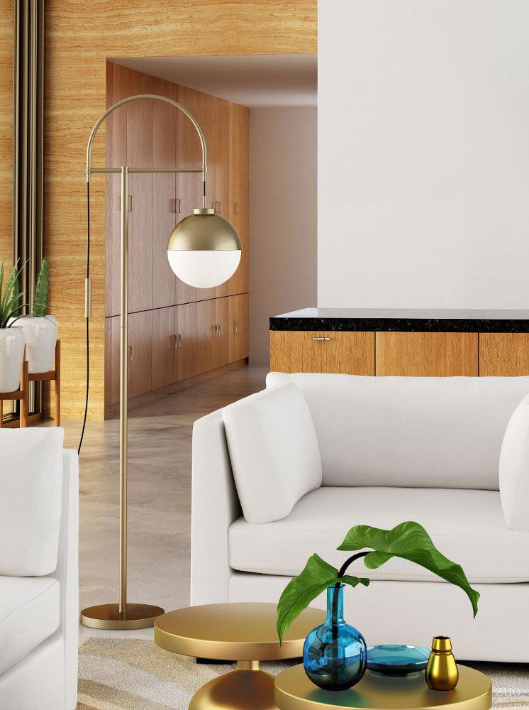 Waterloo Floor Lamp - Modern Arc Design LED Lighting