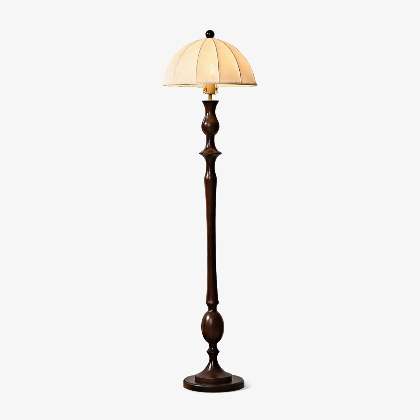 Windsor Vintage Floor Lamp with LED Shade - Classic Design
