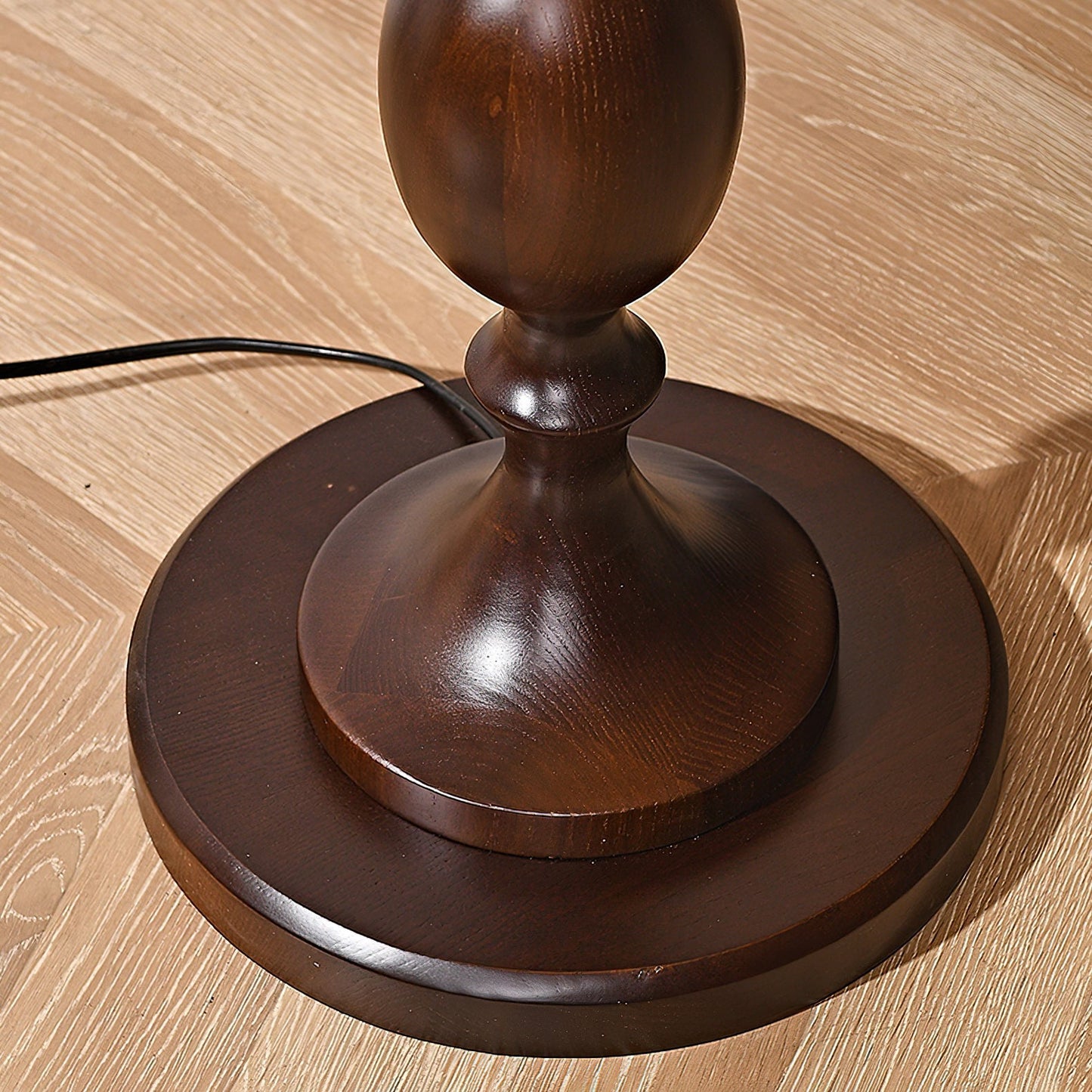 Windsor Vintage Floor Lamp with LED Shade - Classic Design
