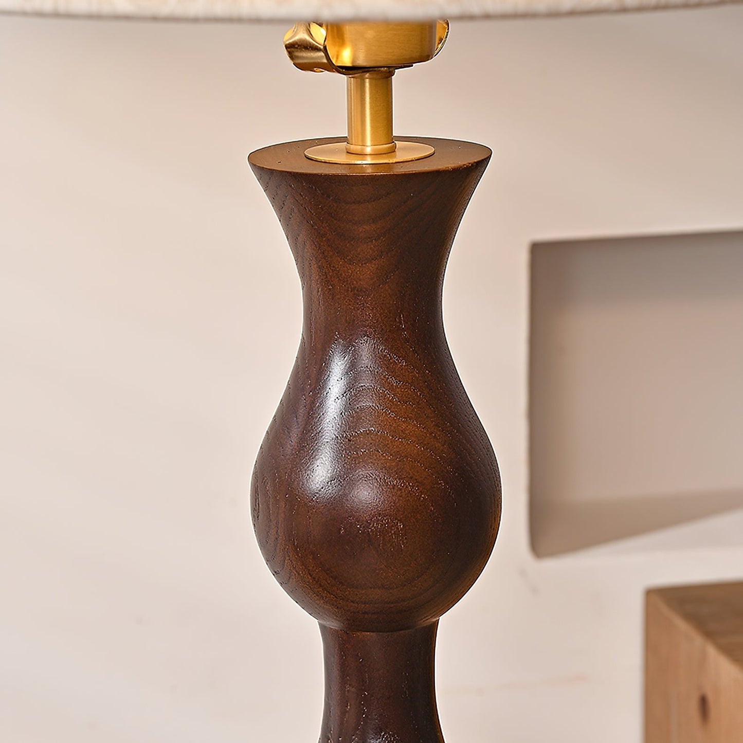 Windsor Vintage Floor Lamp with LED Shade - Classic Design