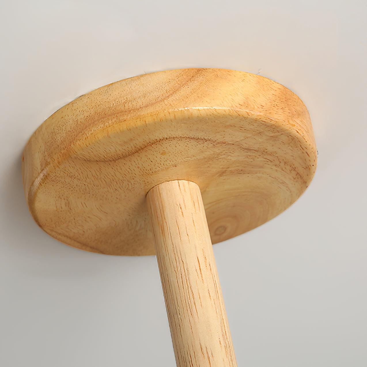 Nera Wooden Chandelier LED Light for Elegant Home Décor