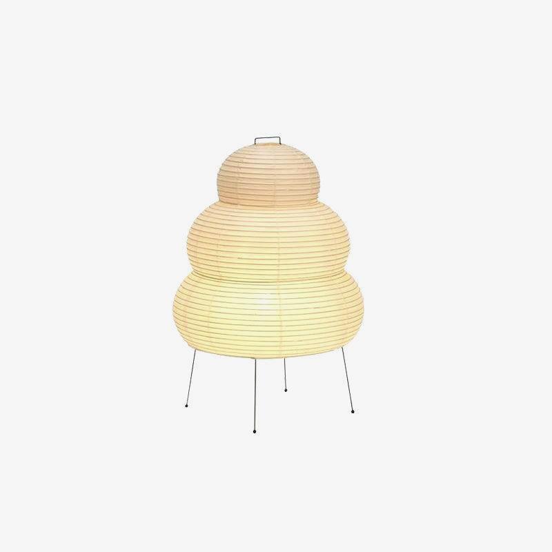 Papier Tischlampe - Japanese Style LED Table Lamp, Elegant Design