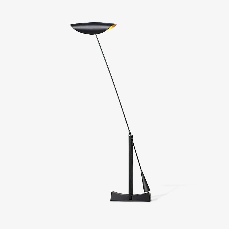 YIU-X Floor Lamp with LED Light, Indoor, Black Design