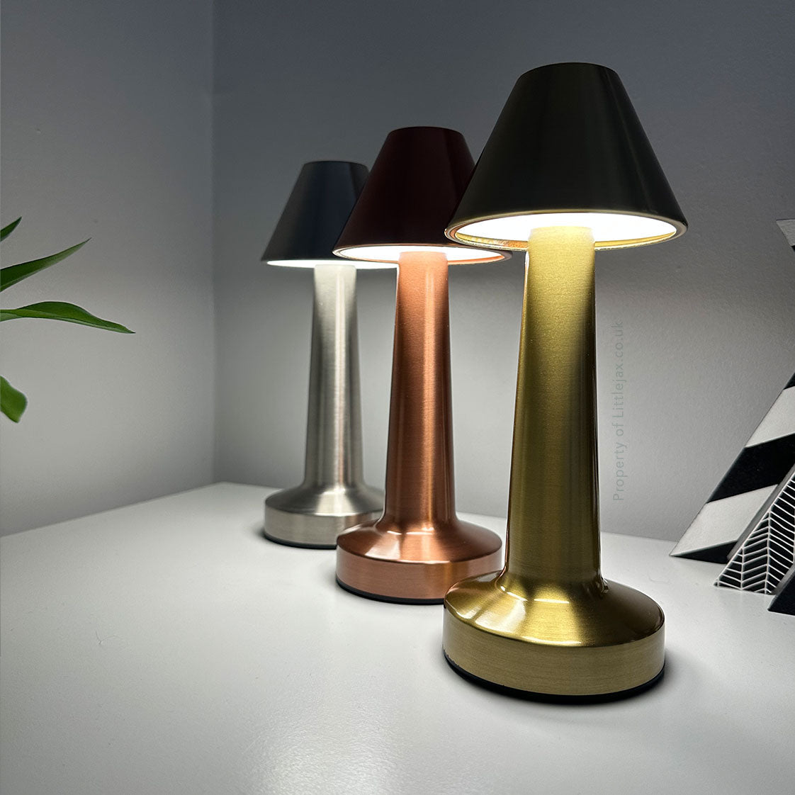 Ambient Oblique Modern Wireless Table Lamp Dimmable LED