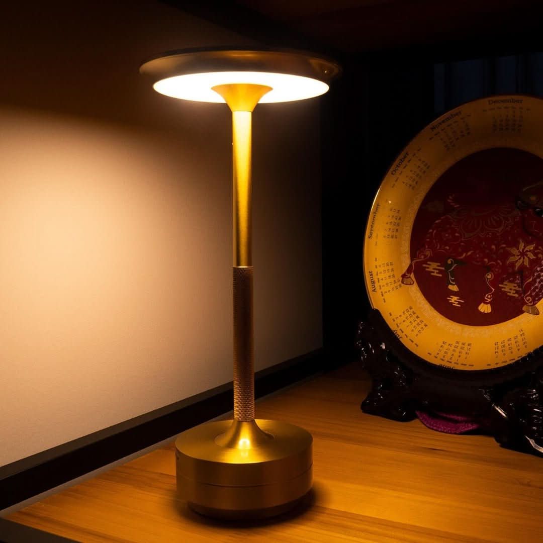 Ambient | Metal Wireless Rechargeable Table Lamp LED Dimmable