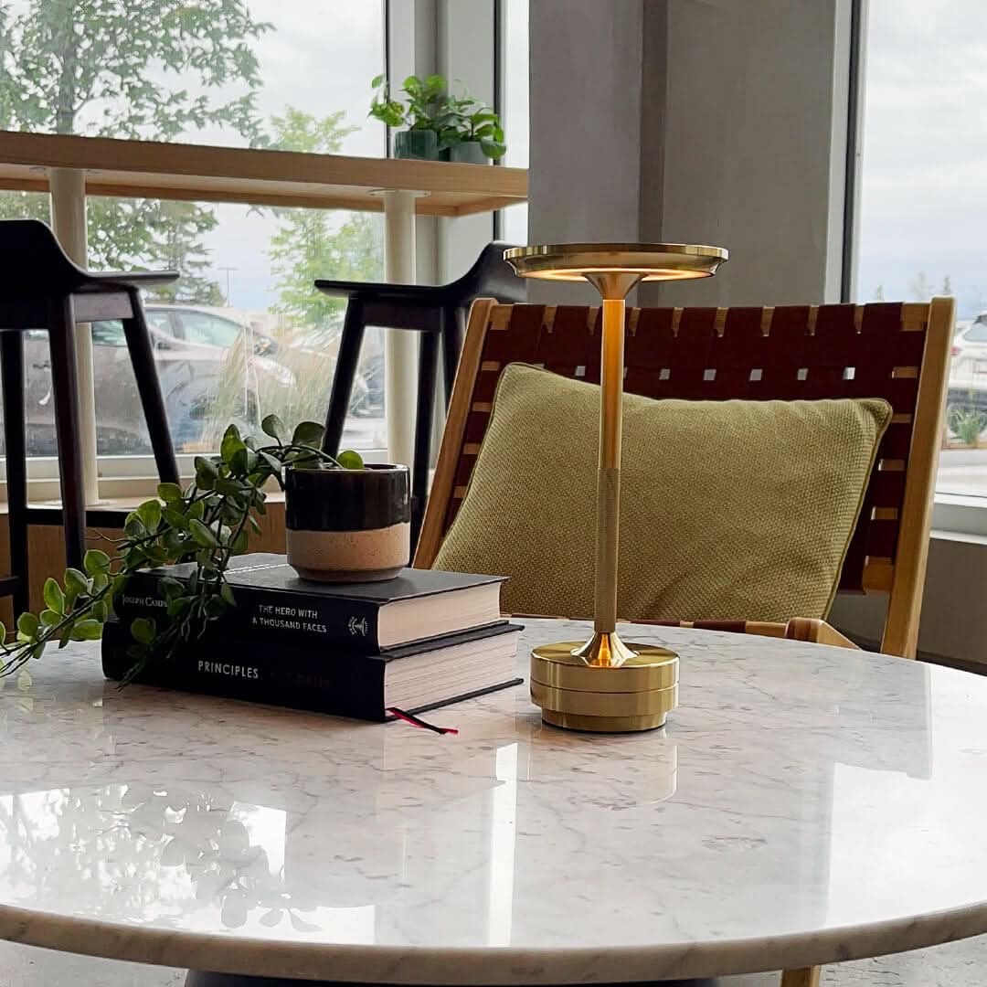 Ambient | Metal Wireless Rechargeable Table Lamp LED Dimmable