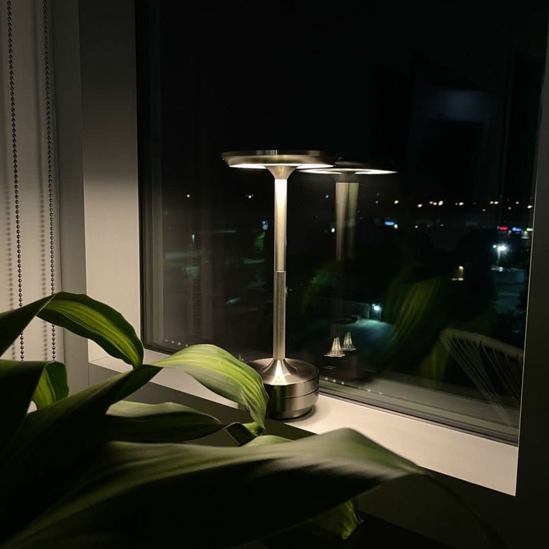 Ambient | Metal Wireless Rechargeable Table Lamp LED Dimmable