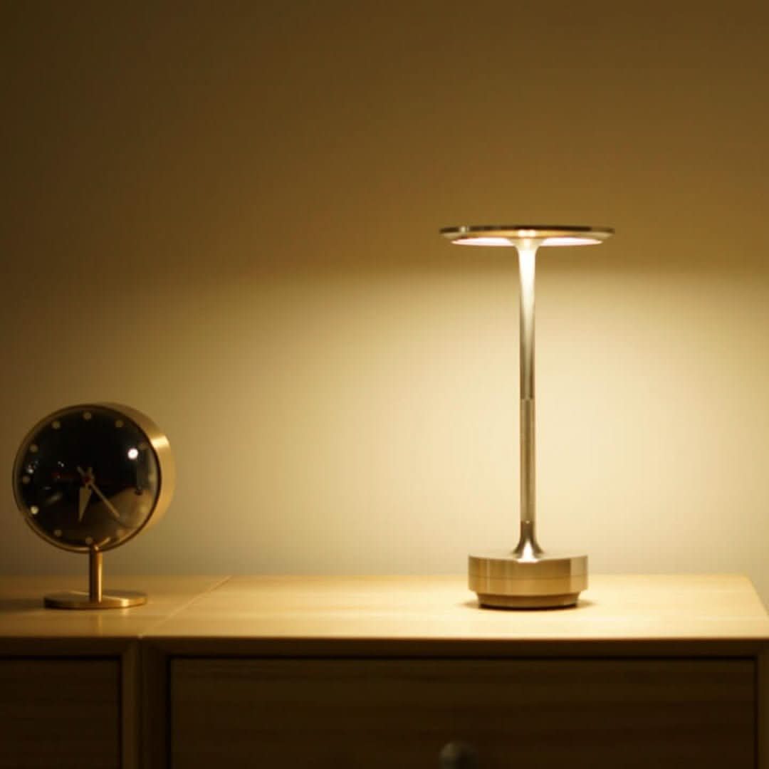 Ambient | Metal Wireless Rechargeable Table Lamp LED Dimmable