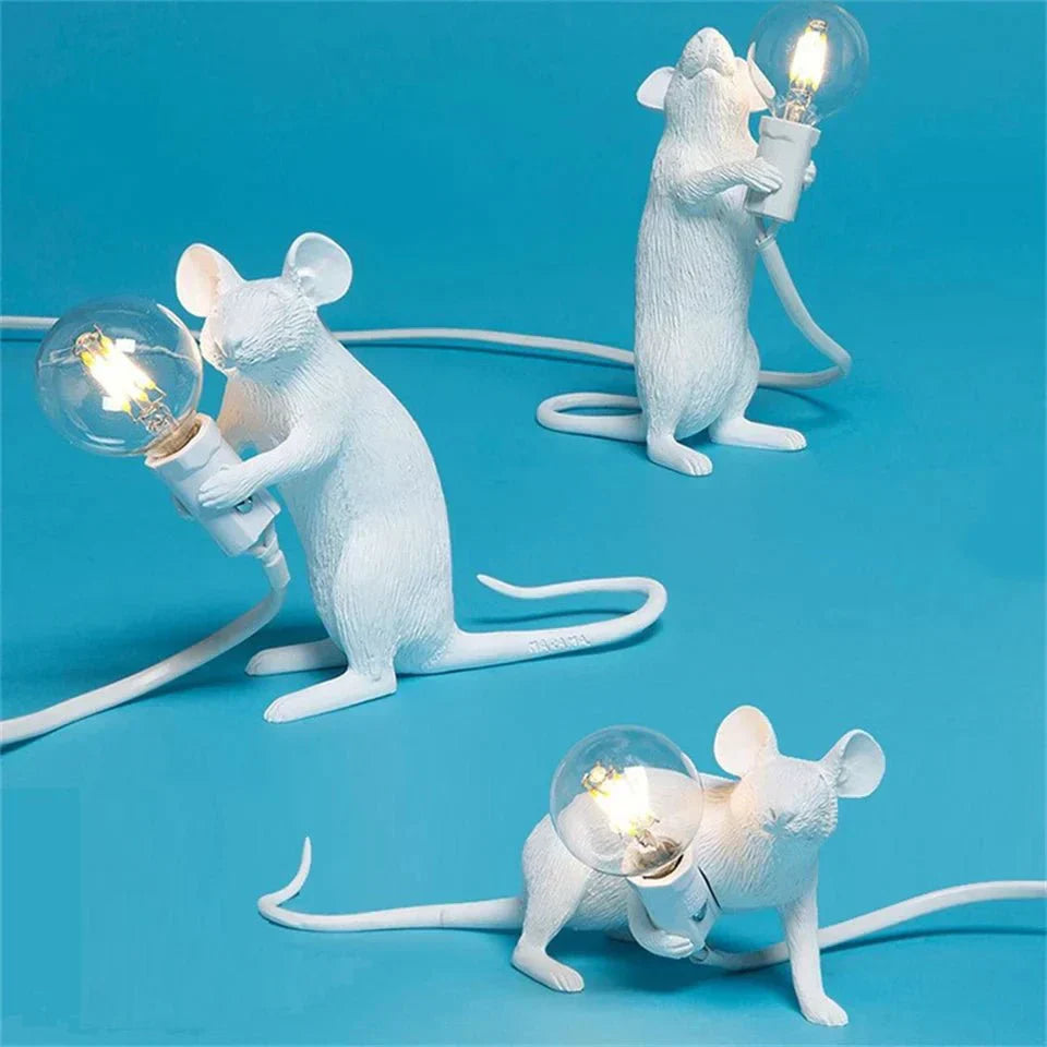 Royallure Art Deco LED Mouse Desk Lamp - Playful Lighting