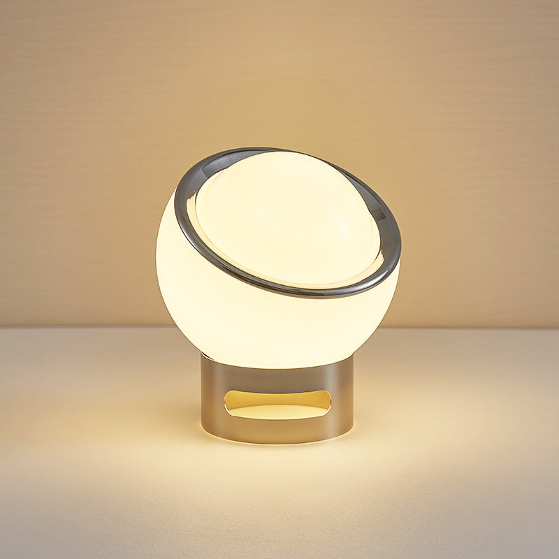 OpalGlow Bauhaus Table Lamp – Elegant and Minimalist Lighting