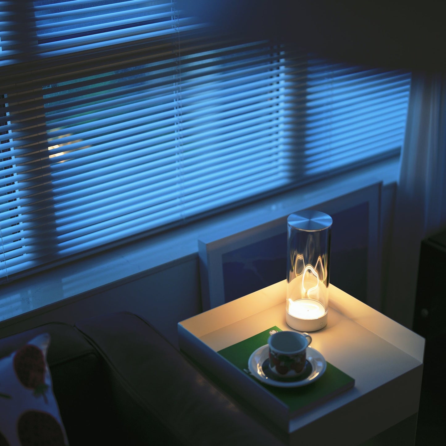 Lustre Glow Cordless Table Lamp – Modern Rechargeable Night Light with 3-Level Dimming
