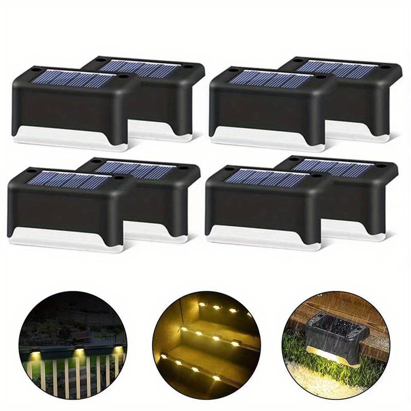 Cordless Solar LED Wall Lights - Perfect Garden Atmosphere