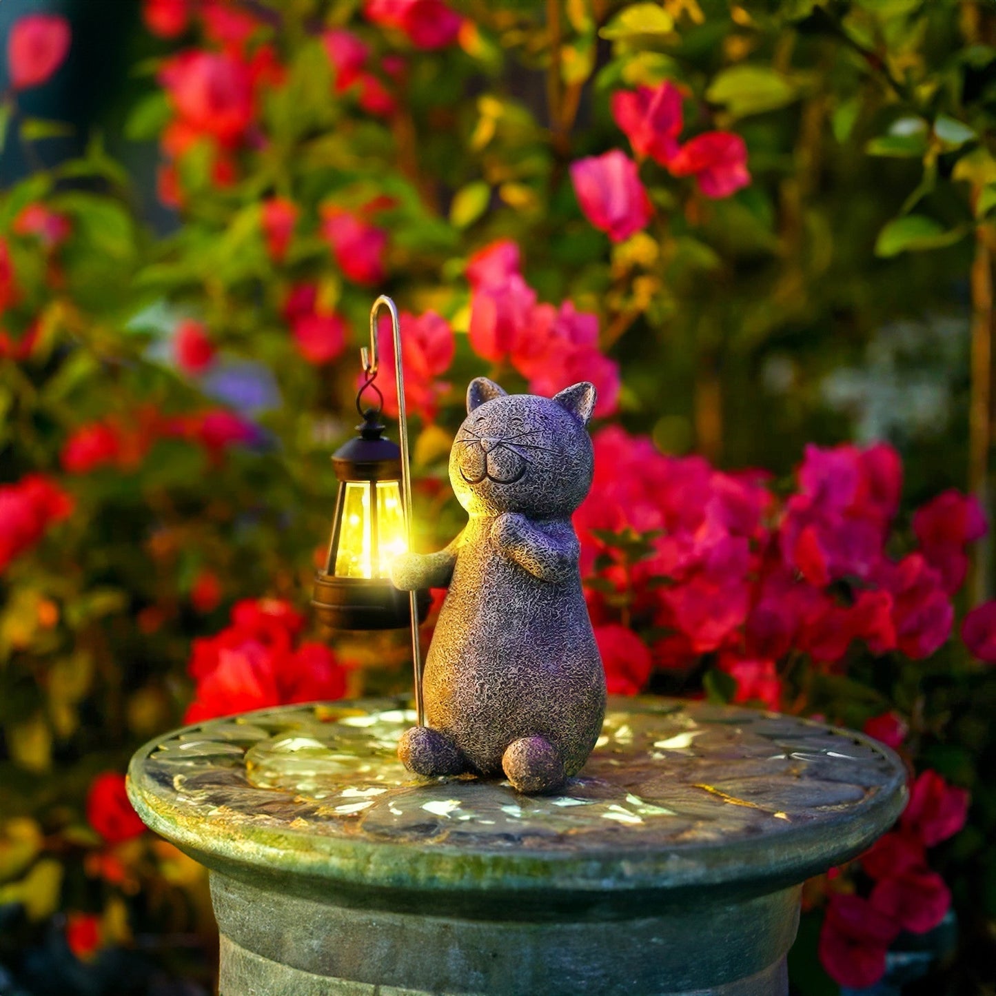 Frendorf Katze Solar Garden Light - Waterproof LED Decor