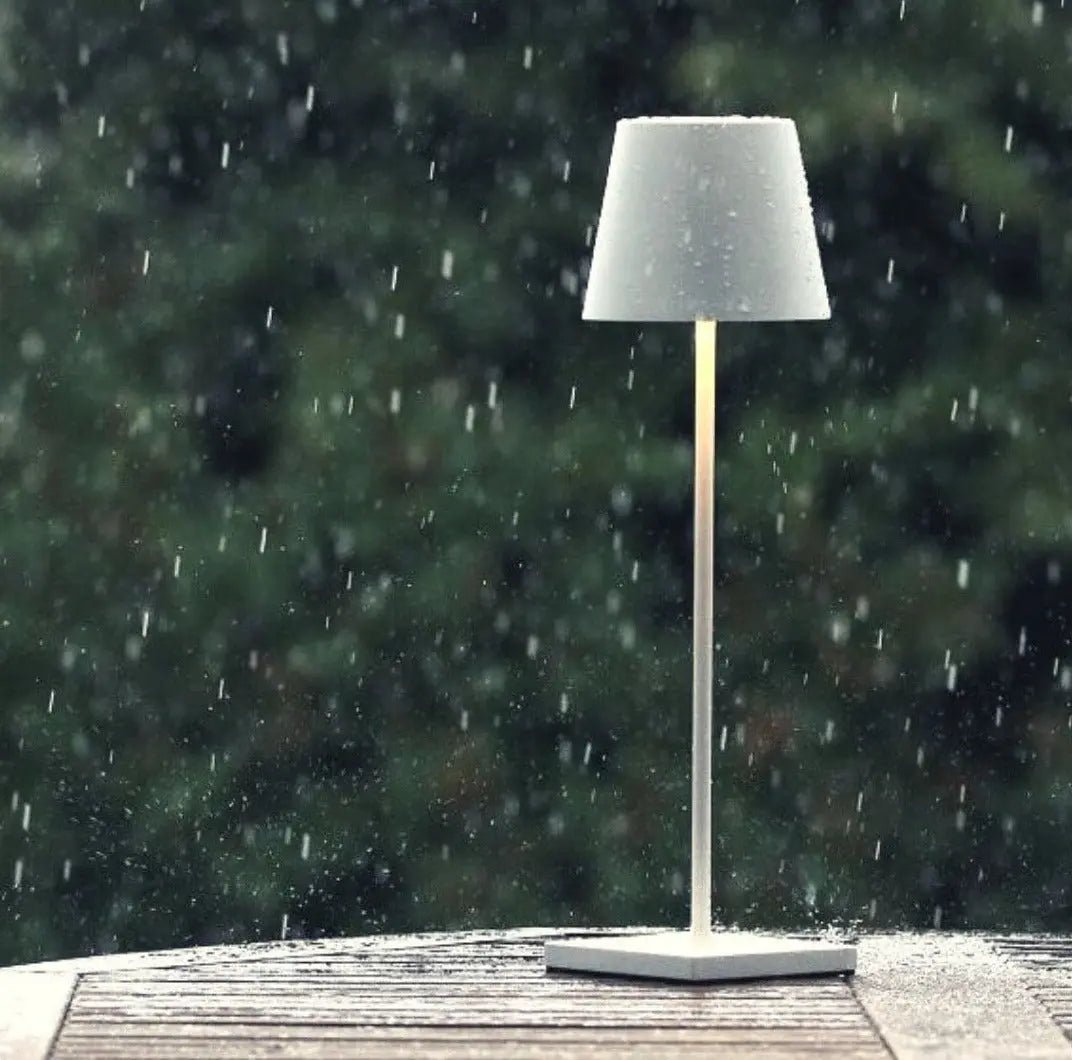 Wireless LED Lamp with USB Charging - Dimmable Modern Design
