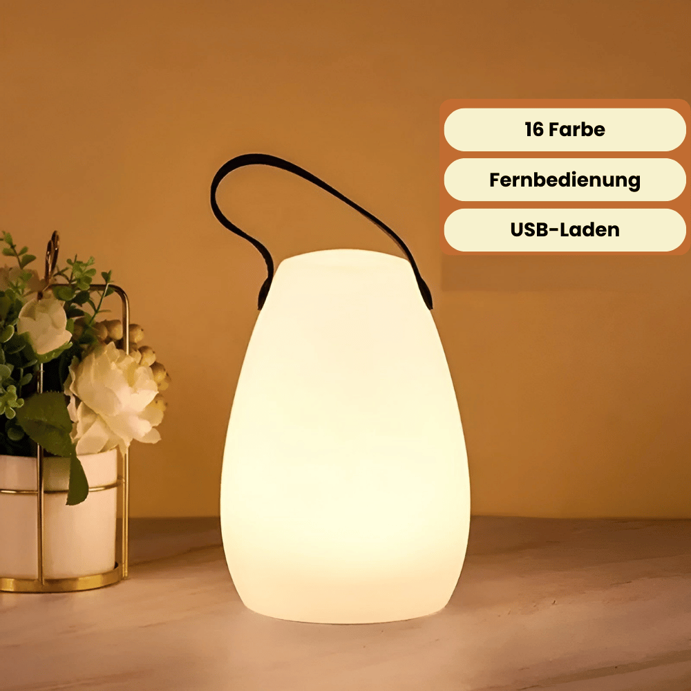 Portable Waterproof Wireless Table Lamp with Remote Control