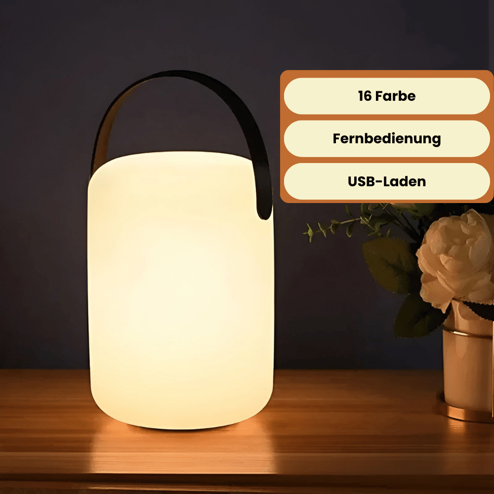 Portable Waterproof Wireless Table Lamp with Remote Control