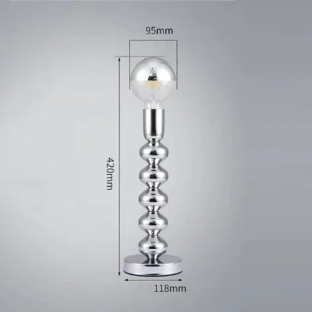 Nordic LED Vintage Desk Lamp - Korny, Dimmable Design