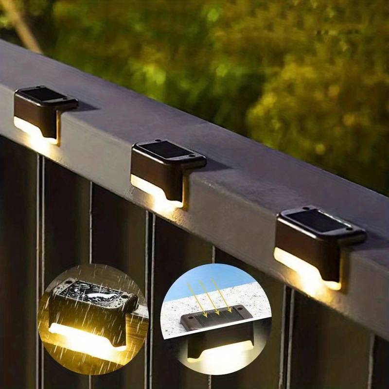 Cordless Solar LED Wall Lights - Perfect Garden Atmosphere