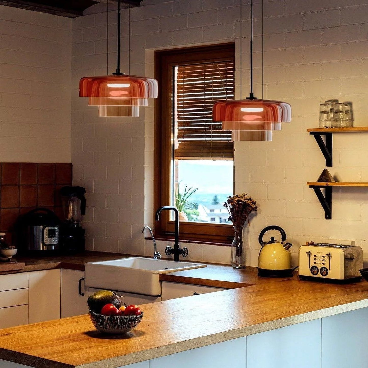 Elegant Glass Premium Ceiling Light