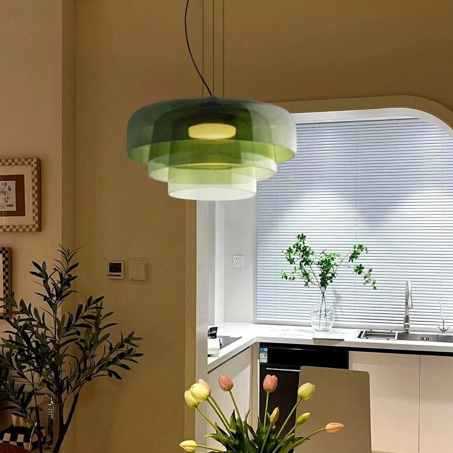 Elegant Glass Premium Ceiling Light