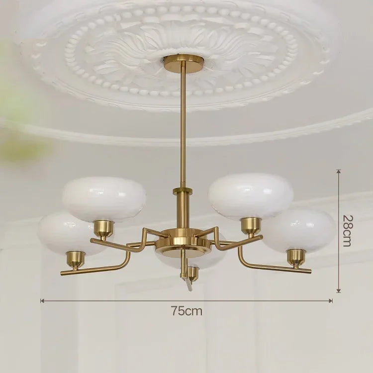 Bauhaus Medieval Ceiling Light - Modern LED Chandelier