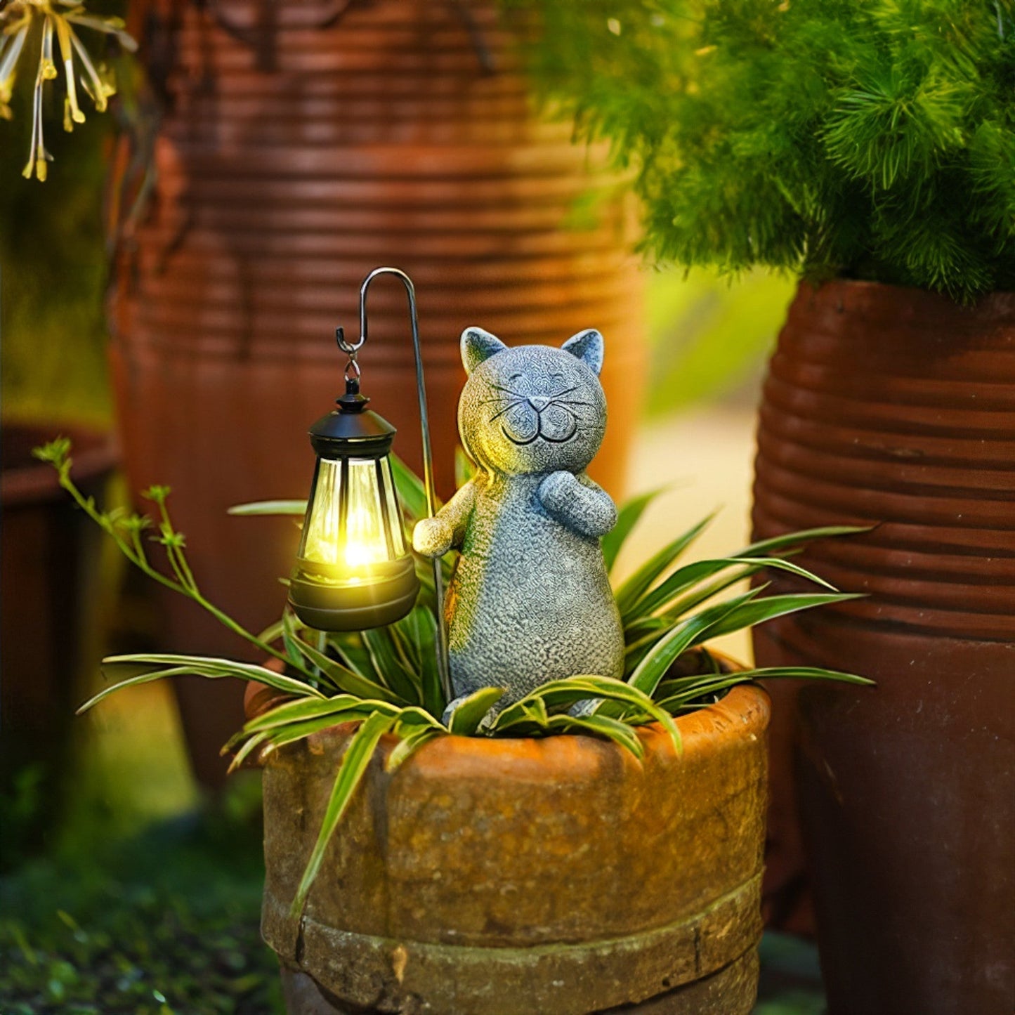 Frendorf Katze Solar Garden Light - Waterproof LED Decor
