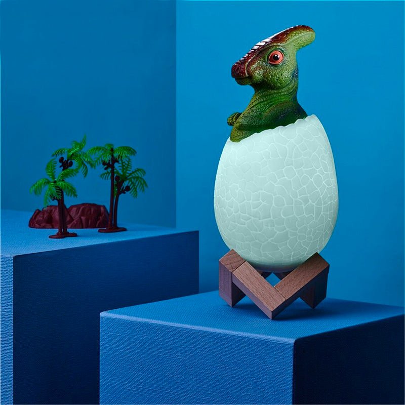 Dinosaur Table Lamp for Kids, LED Colour Changing Night Light